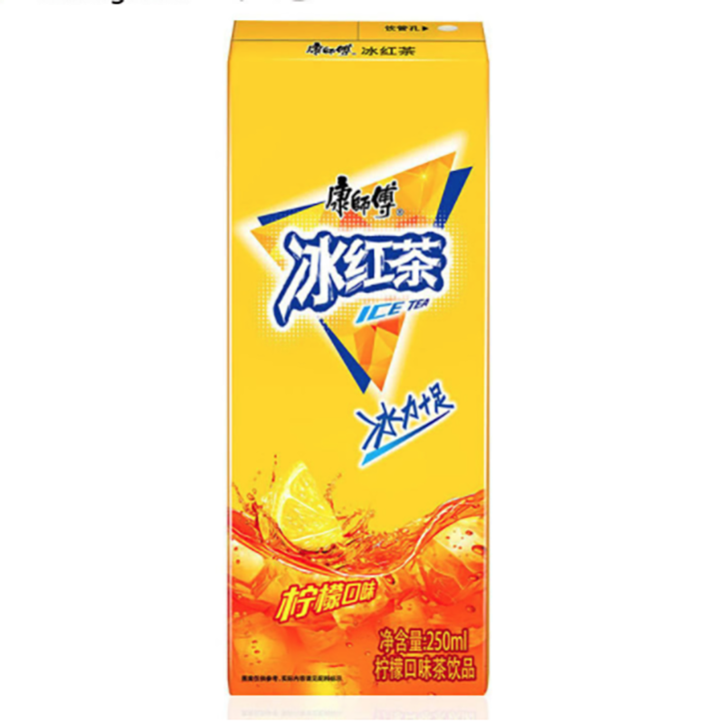074268 康师傅 冰红茶柠檬味250ml