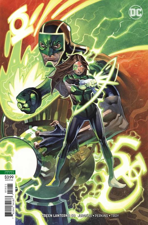 绿灯双侠 V1 主刊 Green Lanterns V1（2016）变体 商品图0