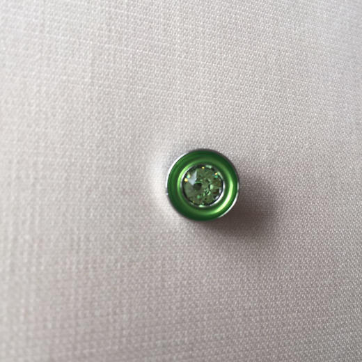 白金边+214绿钻+绿胶扣子 商品图0