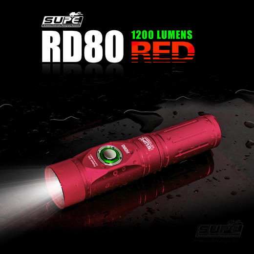 【水摄】SUPE（Scubalamp）RD80潜水手电 商品图4
