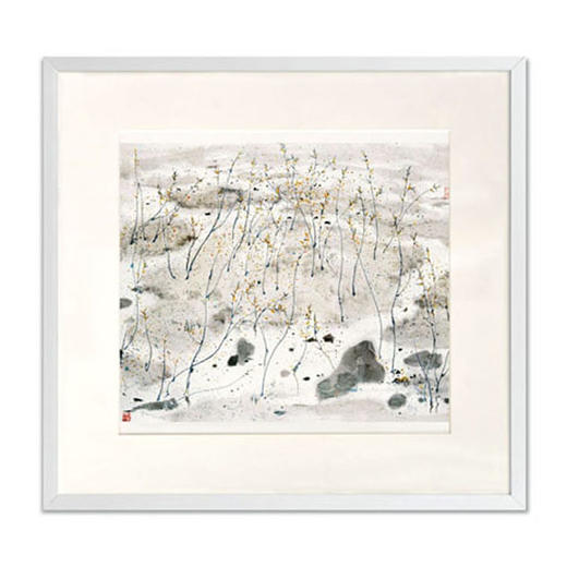 圣之艺品 送礼佳品艺术版画  吴冠中《春秋（二）》 商品图0