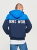欧单外原 cropp 秋冬款 拼色户外冲锋连帽加厚棉衣外套  WT148 商品缩略图4