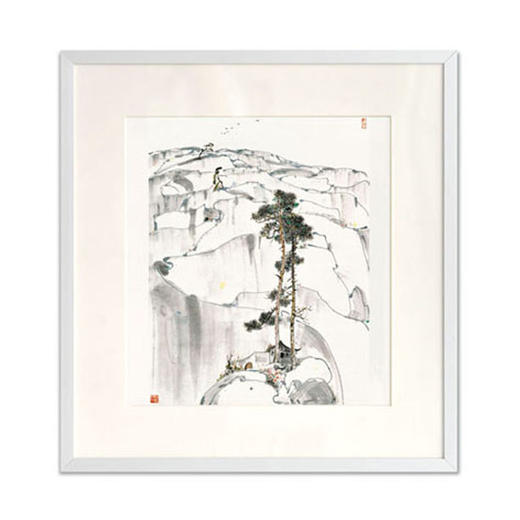 圣之艺品 送礼佳品艺术版画  吴冠中《北武当山》 商品图0