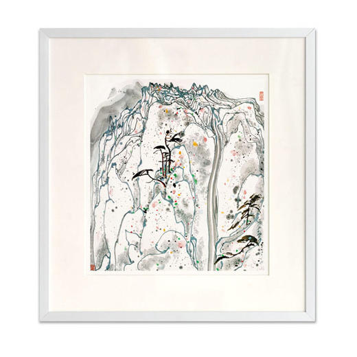 圣之艺品 送礼佳品艺术版画  吴冠中《黄山》 商品图0