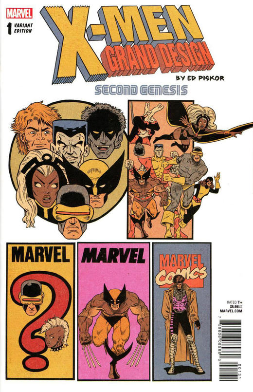X战警宏图 第二纪元 支线 X-Men Grand Design Second Genesis（2018）变体 商品图2
