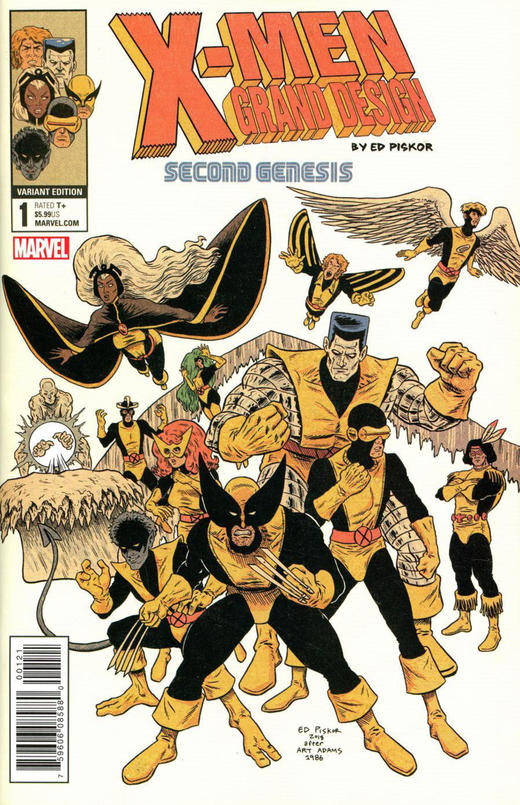 X战警宏图 第二纪元 支线 X-Men Grand Design Second Genesis（2018）变体 商品图1