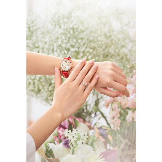 飞亚达四叶草系列机械女表LA8262.GWSS.A 商品图6