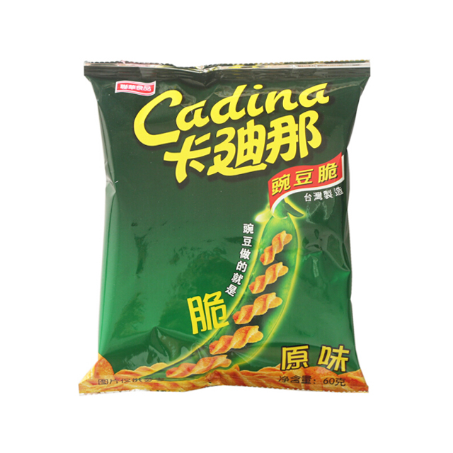 卡迪那原味豌豆脆60g