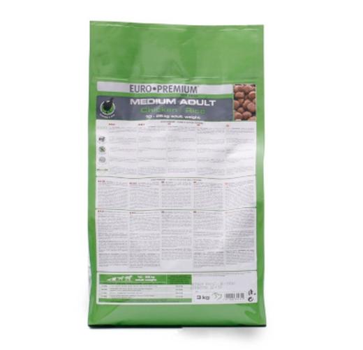 欧冠 鸡肉米饭成年中型犬粮 3kg/12kg 商品图1