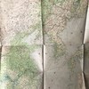 1937年战时日本绘测东亚以及中国双面老地图 商品缩略图8