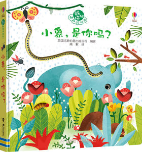 躲猫猫触摸洞洞书·小象，是你吗？