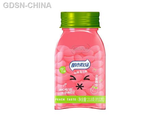 都市牧场无糖薄荷糖（水蜜桃味）21.8克 商品图0