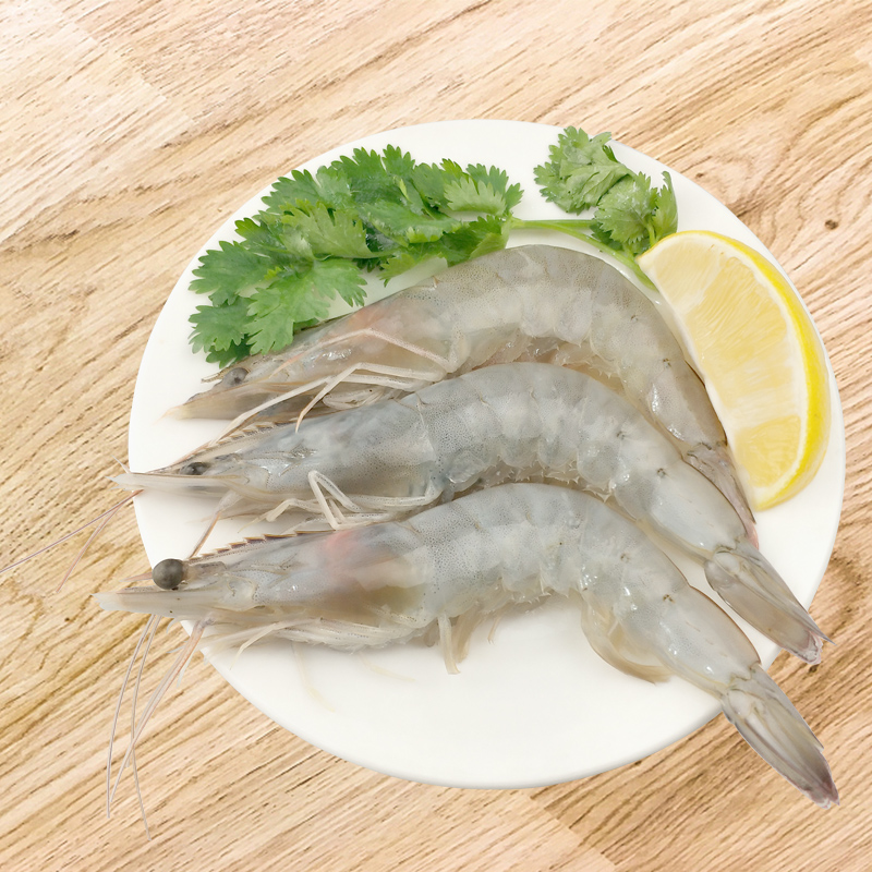 厄瓜多尔白虾新鲜海捕冰鲜活冷冻虾顺丰包邮