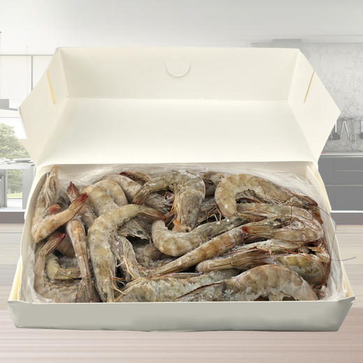 厄瓜多尔白虾新鲜海捕冰鲜活冷冻虾顺丰包邮 商品图2