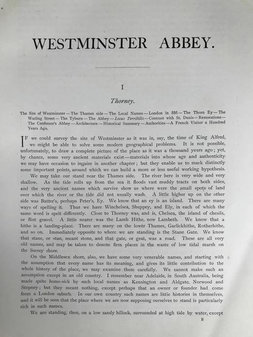 1890年 威斯敏斯特教堂 版画大师Herbert Railtonde建筑钢笔画大量精美插图 漆面精装8开 商品图5