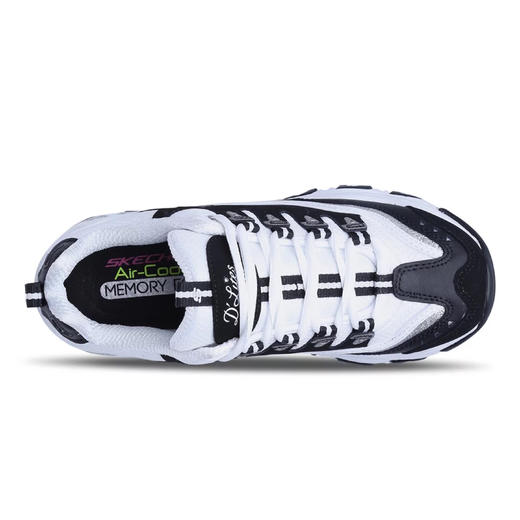 【11.2周年庆】7楼Skechers斯凯奇女鞋熊猫鞋D'lites休闲运动鞋厚底跑步鞋11914-BKW 吊牌价599 现价419【待调整】 商品图4