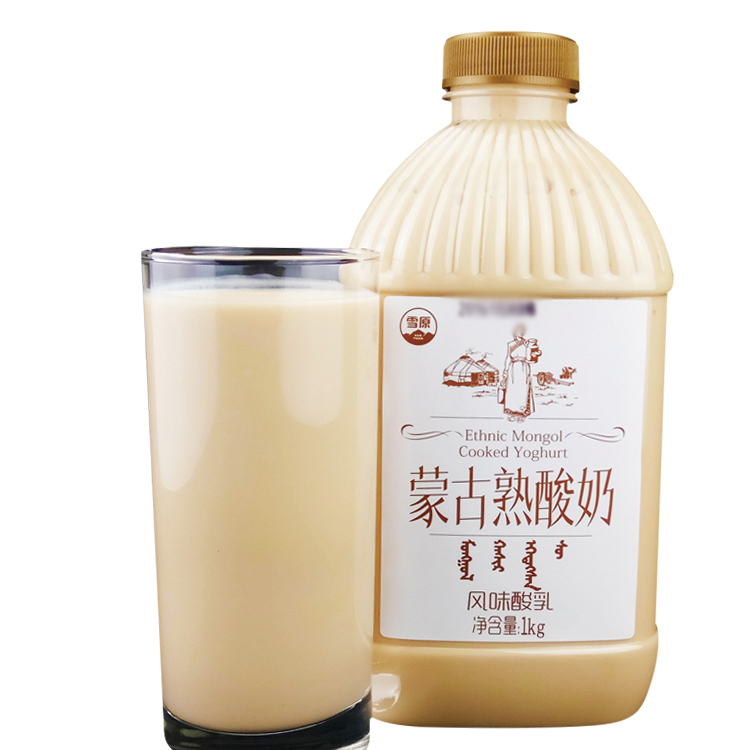 雪原 蒙古熟酸奶/蒙马苏里 1kg(c.乳饮)ysj