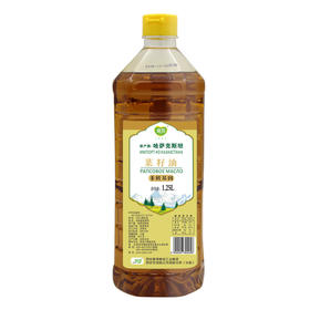 爱菊 哈萨克斯坦 食用油 三级压榨 菜籽油 1.25L