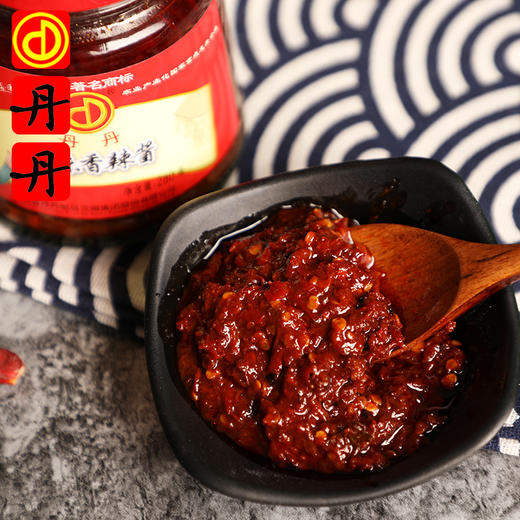 丹丹四川辣椒酱美味香辣酱下饭酱菜火锅蘸酱蘸水夹馍酱280g*2瓶装 商品图3