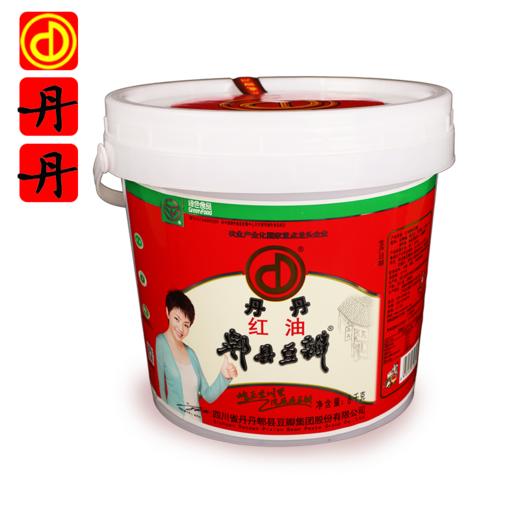 丹丹红油郫县豆瓣酱 四川特产正宗川菜调料 郫县豆瓣酱6kg*1桶装 商品图3