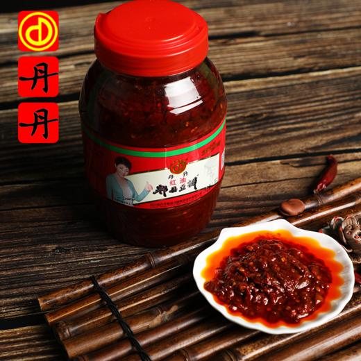丹丹红油郫县豆瓣四川郫县特产豆瓣酱蚕豆辣椒酱川菜之魂1300g*1 商品图2