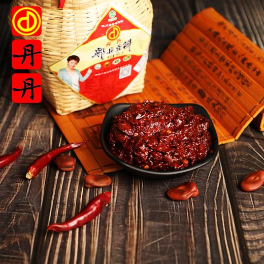 丹丹郫县豆瓣酱四川菜郫县特产郫县豆瓣酱蚕豆瓣酱豆仁酱800g*1篓 商品图3