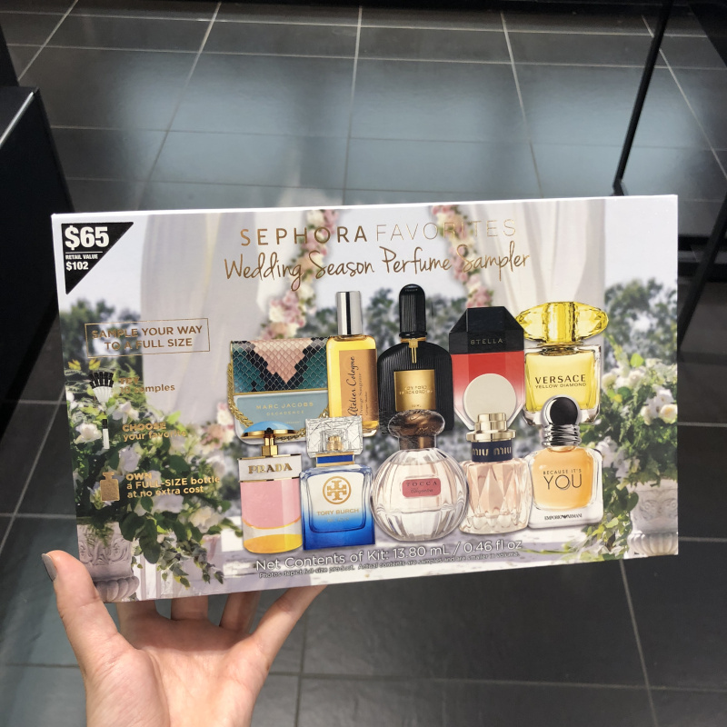 sephora 丝芙兰 favorite 10支香水小样套装 正装