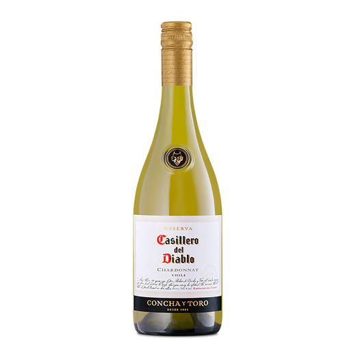 干露酒厂红魔鬼夏多内, 智利 中央山谷 Casillero del Diablo Chardonnay, Chile Central Valley 商品图0