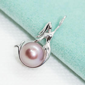 美人鱼珍珠吊坠项链 Puri Blue海洋系列珍珠饰品