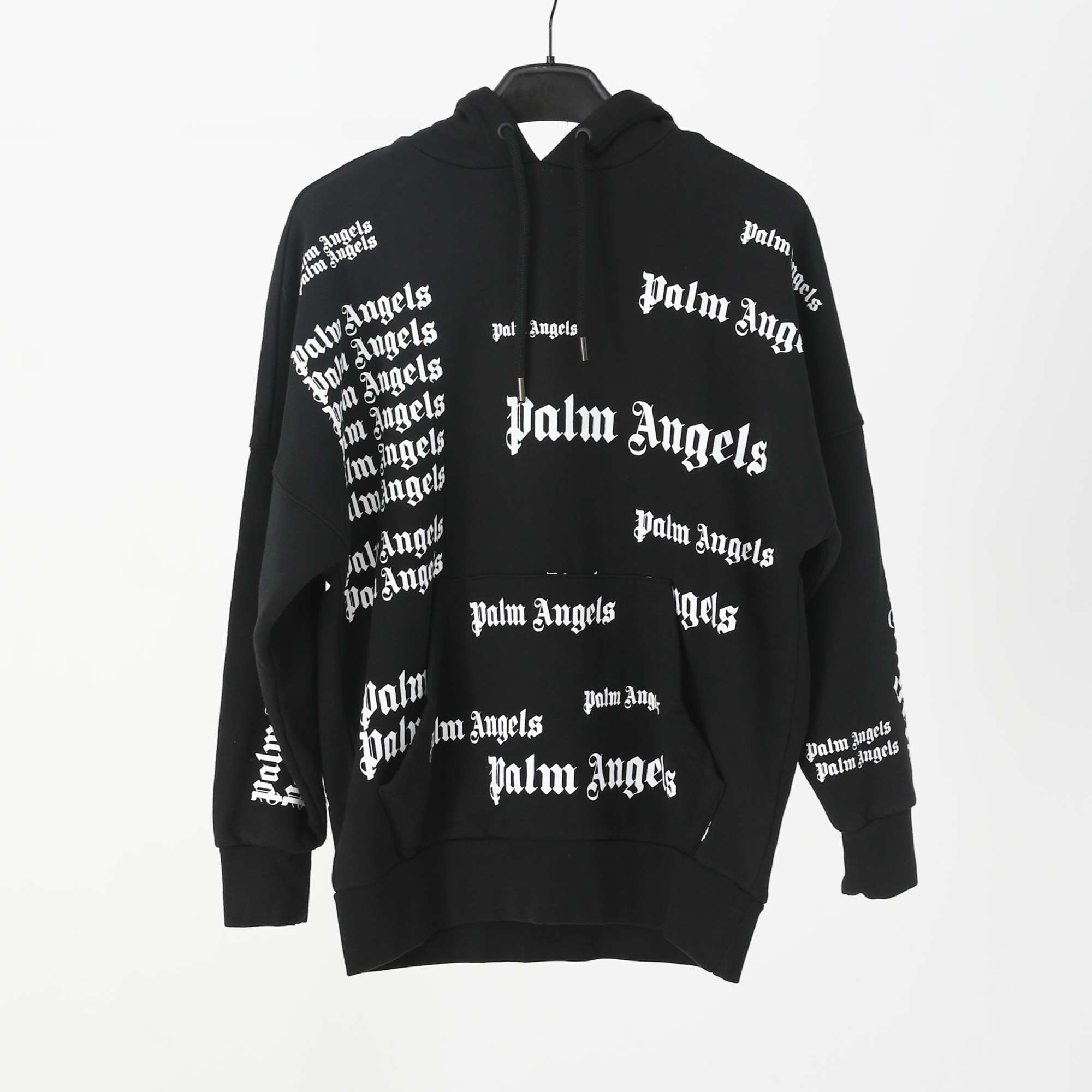 palmangels尺码,palmangels裤子 palm angels 18秋冬 黑色 纯棉抓绒 palmangels全身