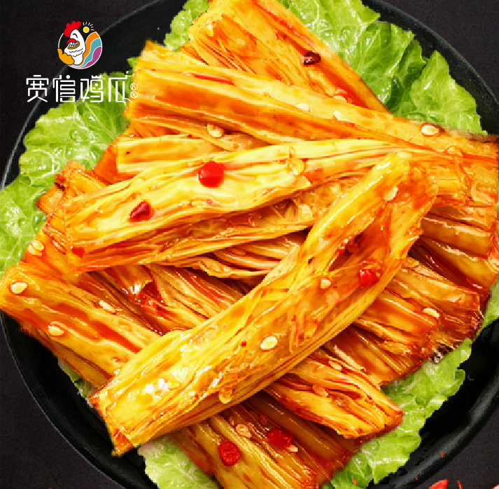 香辣腐竹