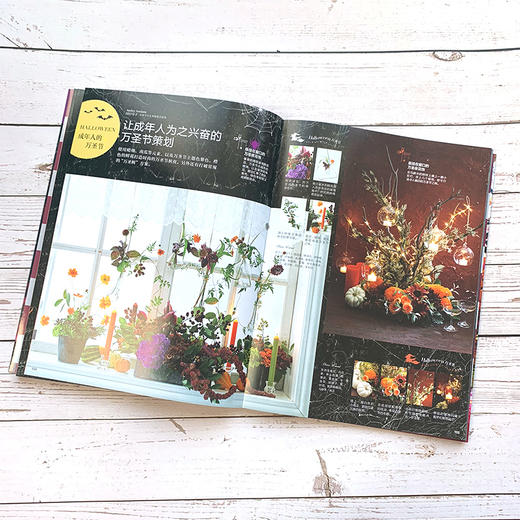 岁时花艺设计指南——秋日复古风神秘感花艺设计 商品图4