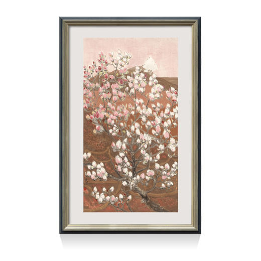 【限量99幅作者签名版画，1到5号已售】刘巨德 《玉兰花开》 商品图0
