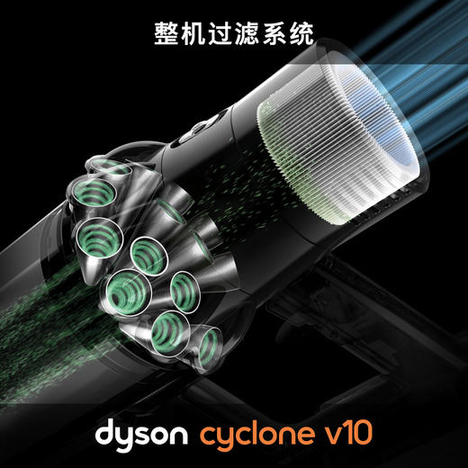 Dyson戴森V10 Absolute家用手持无绳吸尘器 新品 戴森顶配系列 商品图3