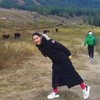 点此购买   女款 加拿大鹅 超长款羽绒服 亮 106894 商品缩略图4