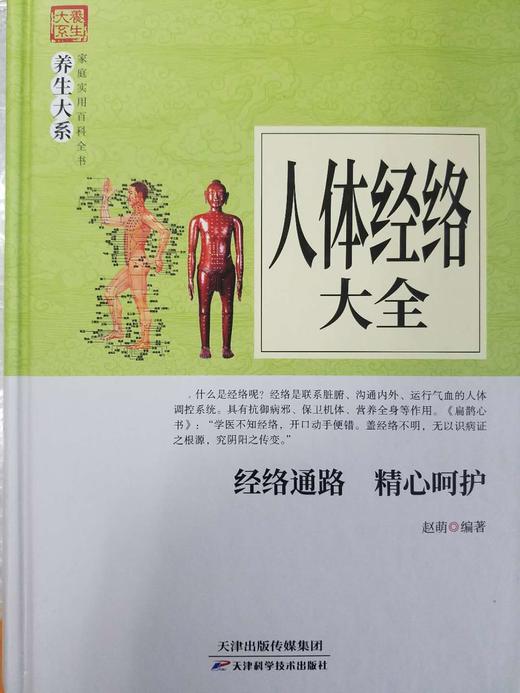 养生大系：人体经络大全(精) 天津科技正版图书 商品图0