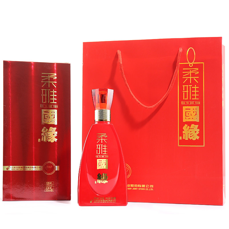 国缘白酒柔雅42度500ml