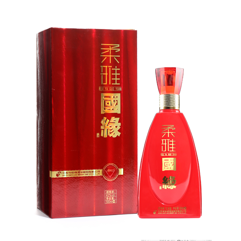 国缘白酒 柔雅 42度500ml