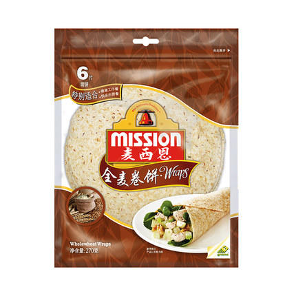 麦西恩全麦卷饼 270g 商品图0