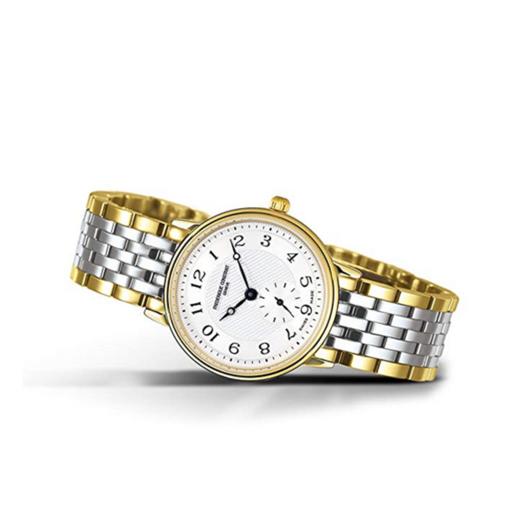康斯登 （ Frederique Constant）超薄系列石英女表FC-235AS1S3B 特价75折 商品图1