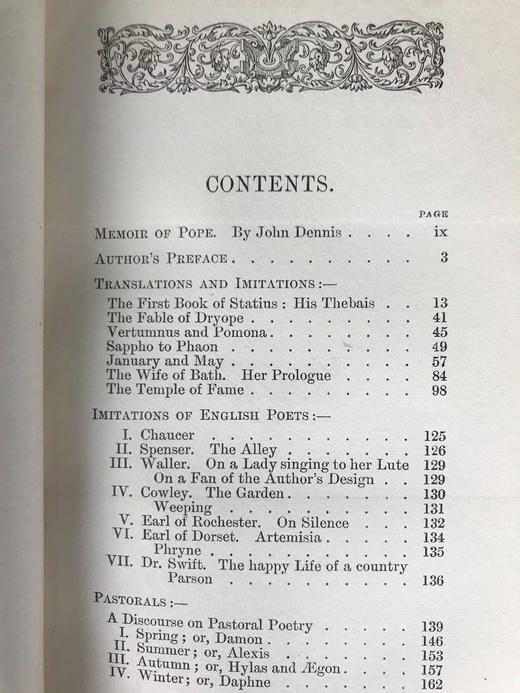 书籍装帧巨匠札尼斯朵夫工坊特装本 1891年英国桂冠诗人蒲柏诗集（全3卷） 商品图8