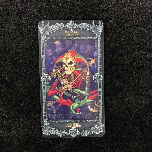 1977年哥特黑暗朋克风格塔罗牌 卡牌78张含说明书 商品图3