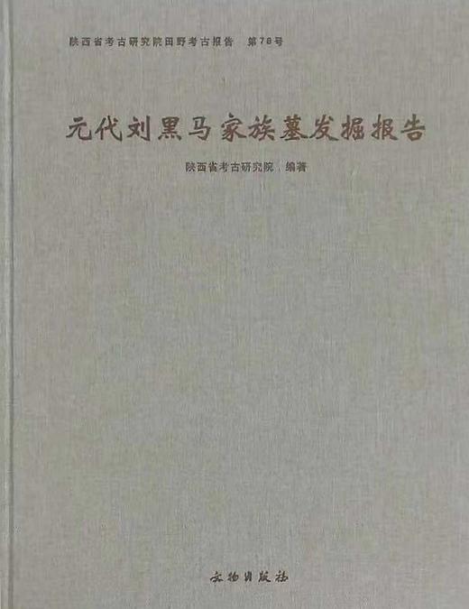 元代刘黑马家族墓发掘报告 商品图0