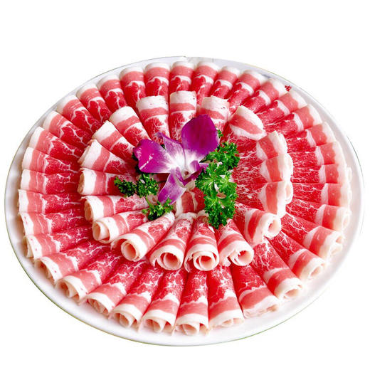 【新鲜】清真牛肉片约400g/盒 商品图0