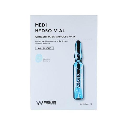 【品牌官方授权】WONJIN/原辰 韩国 水分三部曲面膜 林允同款-安瓶补水面膜10片 商品图0