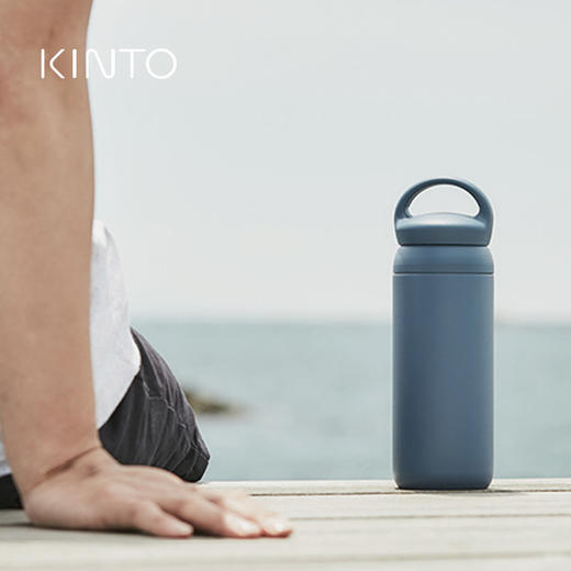 日本KINTO新款不锈钢保温杯 提手日系简约ins风咖啡杯 500ml 商品图4