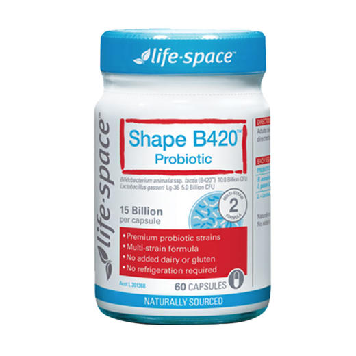 【塑身减肥】澳洲 Life Space 益倍适B420瘦身益生菌胶囊 60粒 商品图1