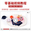 布条线勾包包线手编坐垫线地毯线手工diy编织粗毛线送钩针教程 商品缩略图2