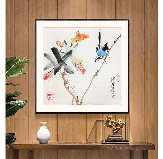 滕黛梦-真迹-花鸟画 《花鸟》办公室 书房 客厅 商品图0