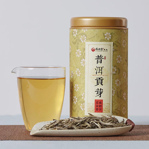 凤朝凰丨普洱贡芽 普洱生茶 2018年 特级 80g（新旧包装随机发货） 商品图0